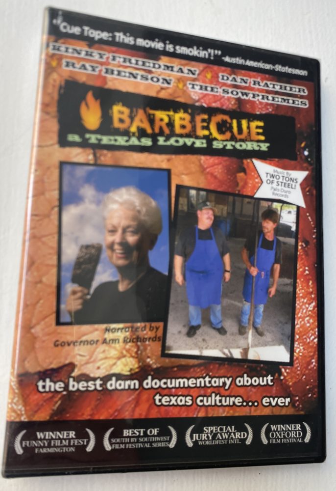Barbecue A Texas Love Story DVD front